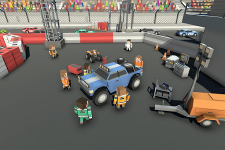 اسکرین شات بازی Box Cars Racing Game 2