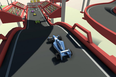 اسکرین شات بازی Box Cars Racing Game 4