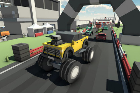 اسکرین شات بازی Box Cars Racing Game 3