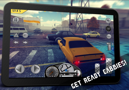 اسکرین شات بازی Real Taxi Sim 1