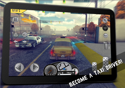 اسکرین شات بازی Real Taxi Sim 4