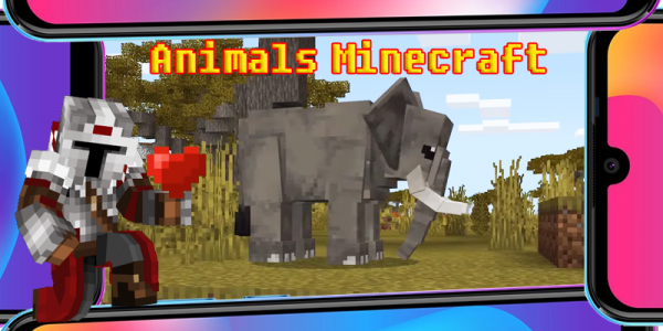 اسکرین شات برنامه Animals Mod for Minecraft 1
