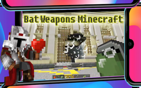اسکرین شات برنامه Joker vs Bat Mod Minecraft 4