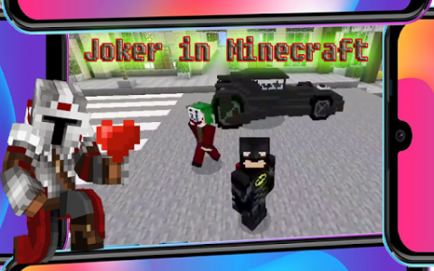 اسکرین شات برنامه Joker vs Bat Mod Minecraft 6