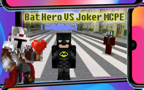 اسکرین شات برنامه Joker vs Bat Mod Minecraft 1