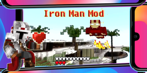 اسکرین شات برنامه Iron Mod Minecraft 1
