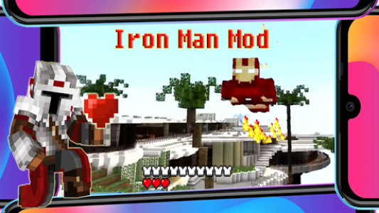 اسکرین شات برنامه Iron Mod Minecraft 5