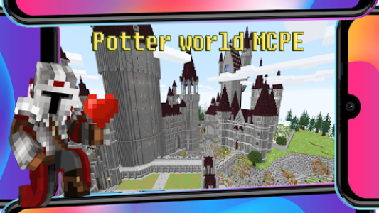 اسکرین شات برنامه ⚗️ Harry World map for Minecraft 7