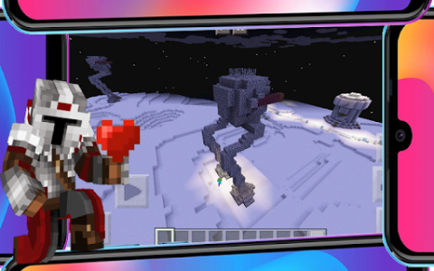 اسکرین شات برنامه 🪐 Wars at Stars mod Minecraft 8
