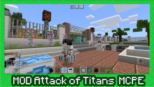 اسکرین شات برنامه Map Attack of Titans For Minecraft 6