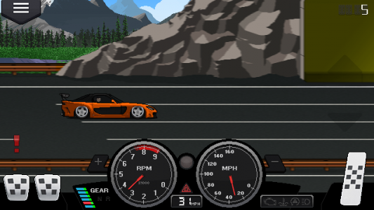 اسکرین شات بازی Pixel Car Racer 7