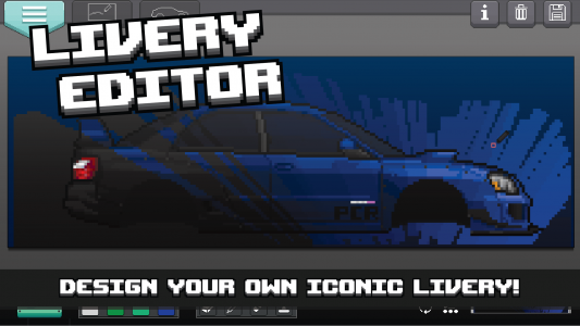 اسکرین شات بازی Pixel Car Racer 5