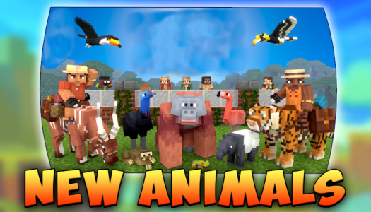 اسکرین شات برنامه Mods Animal Zoo for Minecraft 2