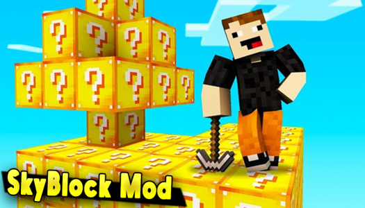اسکرین شات برنامه Lucky SkyBlock Mod Minecraft 3