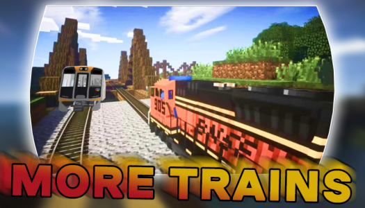 اسکرین شات برنامه Realistic Train Minecraft Mod 3