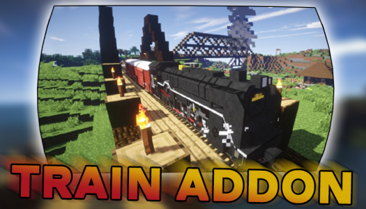 اسکرین شات برنامه Realistic Train Minecraft Mod 1