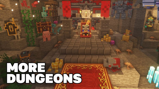 اسکرین شات برنامه Dungeons Mod for Minecraft PE 3