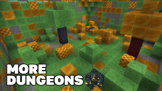 اسکرین شات برنامه Dungeons Mod for Minecraft PE 1