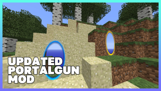 اسکرین شات 1 برنامه Portal Gun for Minecraft PE