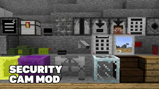 اسکرین شات برنامه Security Camera Mod Minecraft 4