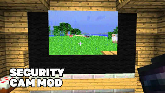 اسکرین شات برنامه Security Camera Mod Minecraft 2