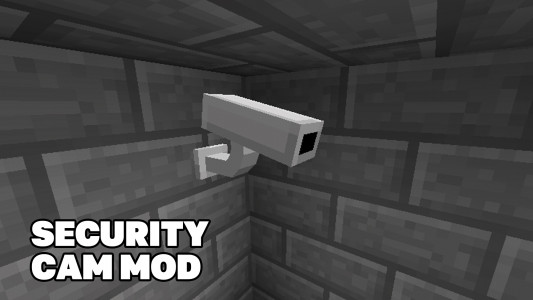 اسکرین شات برنامه Security Camera Mod Minecraft 1