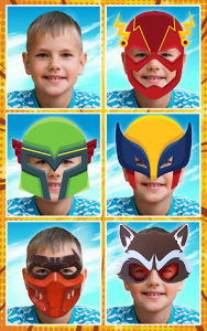 اسکرین شات برنامه Superhero Kids Photo Editor 5
