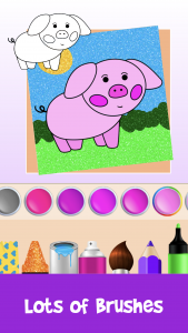 اسکرین شات برنامه Coloring Book App 4