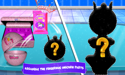 اسکرین شات بازی Giant Surprise Capsule! Unboxing Unicorn Fingerhug 4