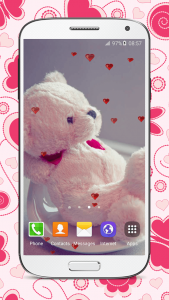 اسکرین شات برنامه Sweet Teddy Bear Wallpaper 4