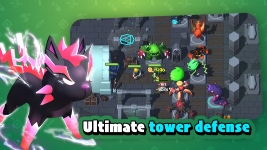 اسکرین شات 2 بازی Idle Monster TD: Monster Games