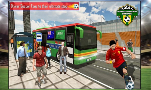 اسکرین شات برنامه Soccer Player & Fan Bus Driver 1