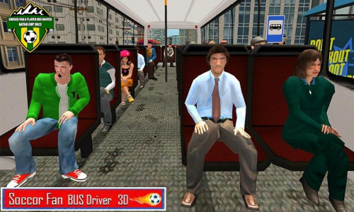 اسکرین شات برنامه Soccer Player & Fan Bus Driver 3