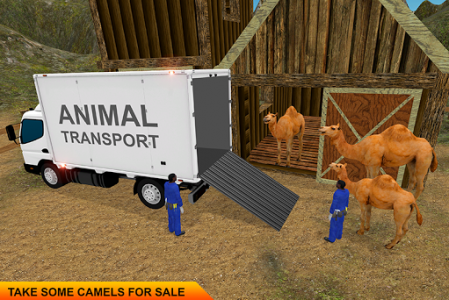 اسکرین شات بازی Farm Animal Transport Truck Simulator. 2