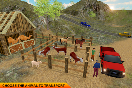 اسکرین شات بازی Farm Animal Transport Truck Simulator. 5