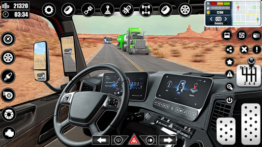 اسکرین شات برنامه Real Truck Parking Games 3D 2