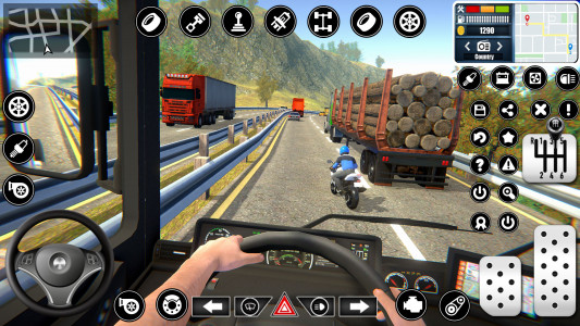 اسکرین شات برنامه Real Truck Parking Games 3D 8