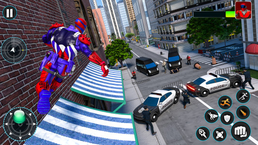 اسکرین شات برنامه Spider Rope Hero Flying Games 6