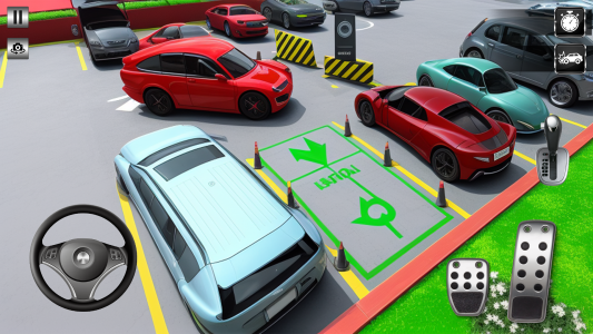 اسکرین شات بازی Advance Prado Parking Car Game 1