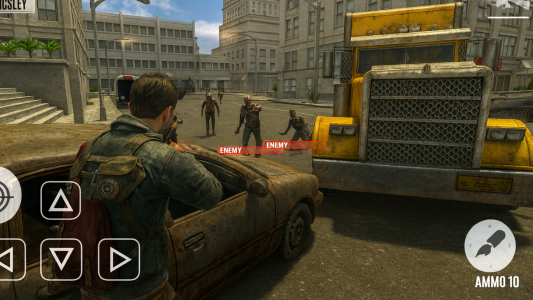 اسکرین شات 4 بازی Zombie Town: Shooting Game