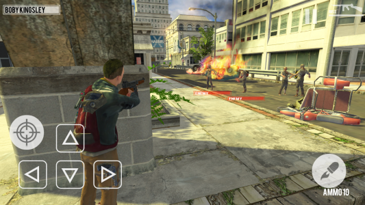 اسکرین شات بازی Zombie Town: Shooting Game 6