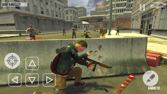 اسکرین شات بازی Zombie Town: Shooting Game 3