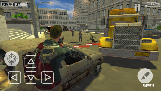 اسکرین شات بازی Zombie Town: Shooting Game 4
