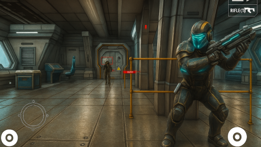 اسکرین شات 2 بازی Elite Space Trooper: Shooter