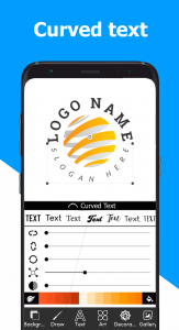 اسکرین شات برنامه Logo Maker - Logo Creator 2