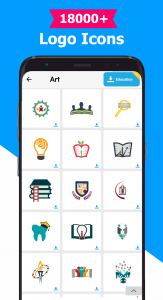 اسکرین شات برنامه Logo Maker - Logo Design app 8