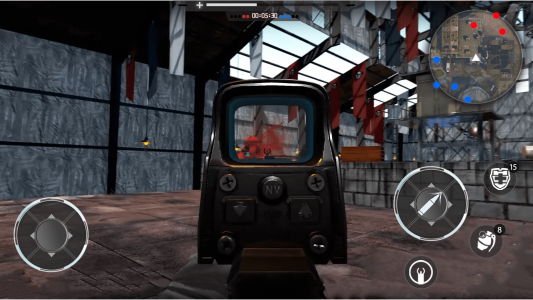 اسکرین شات بازی Call of Battle:Target Shooting FPS Game 2