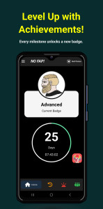 اسکرین شات 5 برنامه No Fap - Quit Addiction