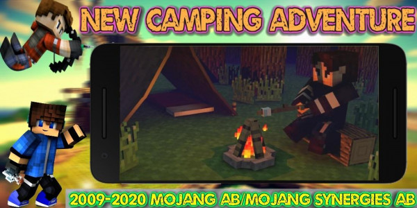 اسکرین شات برنامه Mods Camping - Realistic Campfire 1