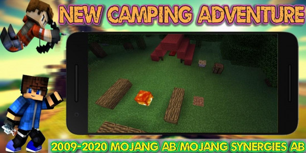 اسکرین شات برنامه Mods Camping - Realistic Campfire 8